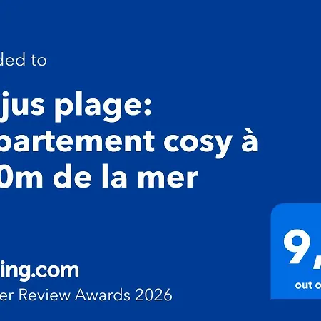 Plage: Cosy à 300m De La